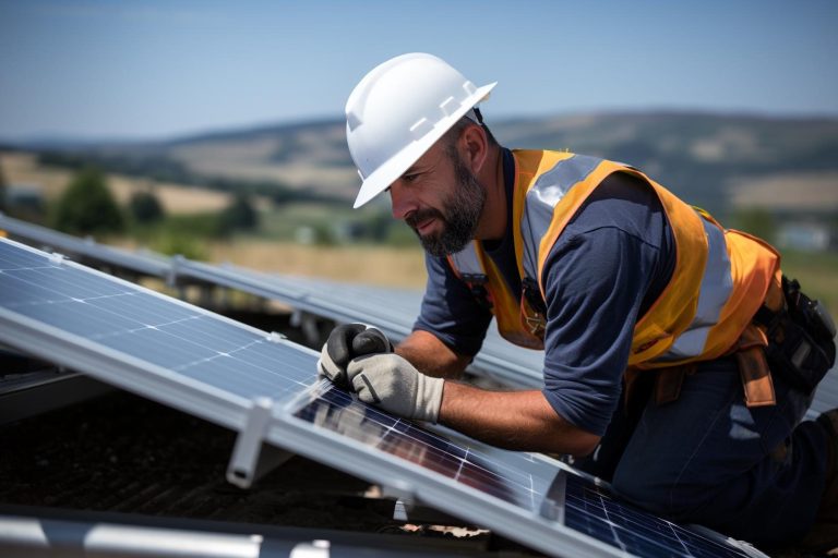 técnico de placas solares